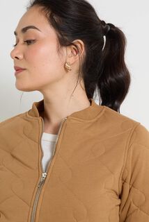 Bomber matelassé femme
