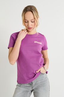 T-shirt col rond femme