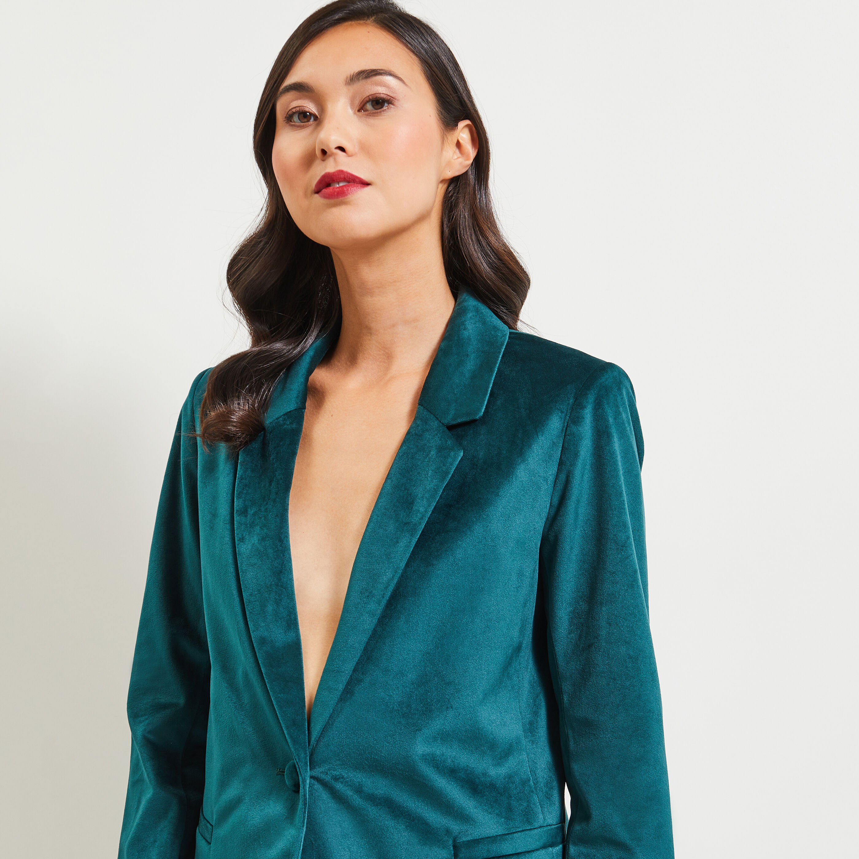 Veste velour femme shop