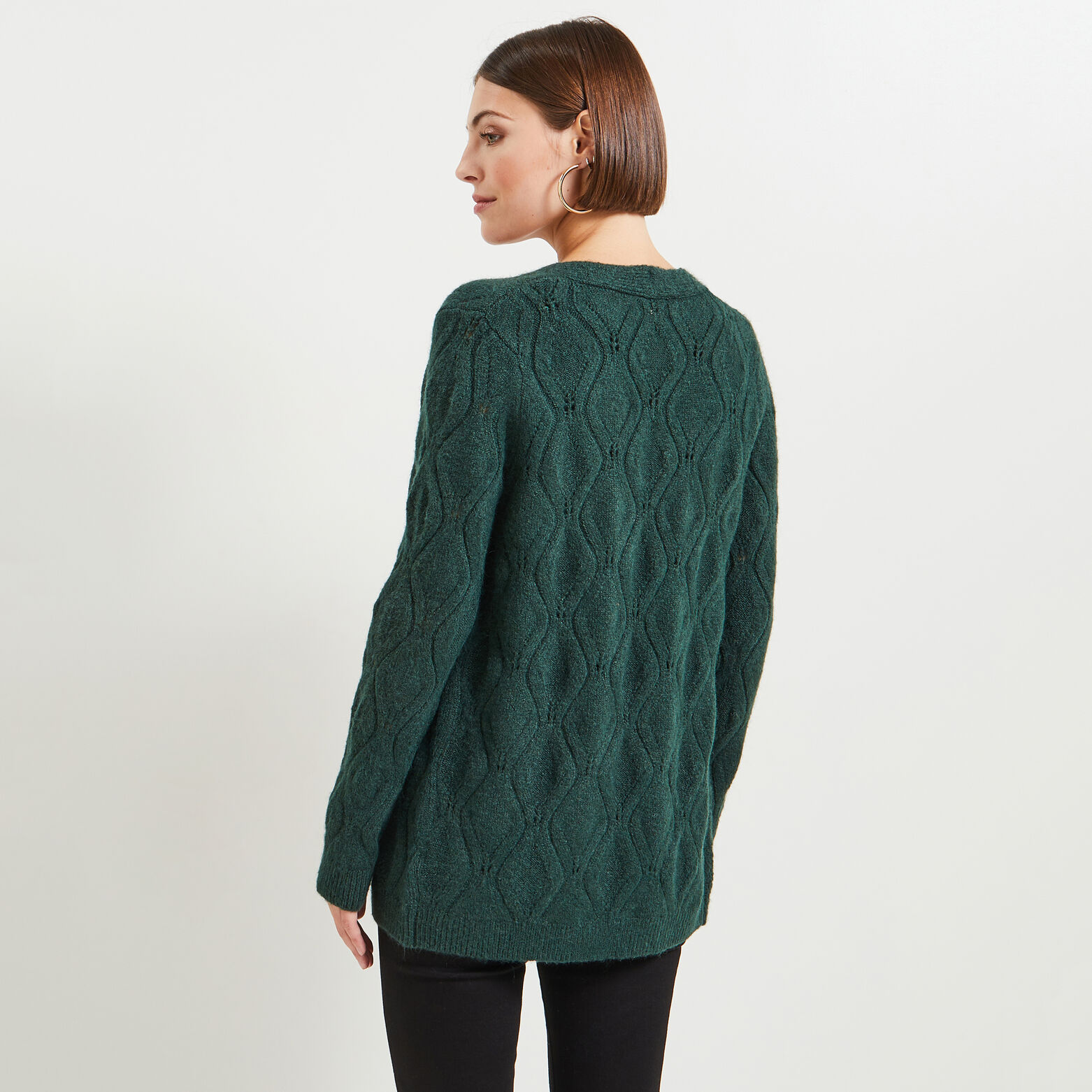Gilet tricot femme