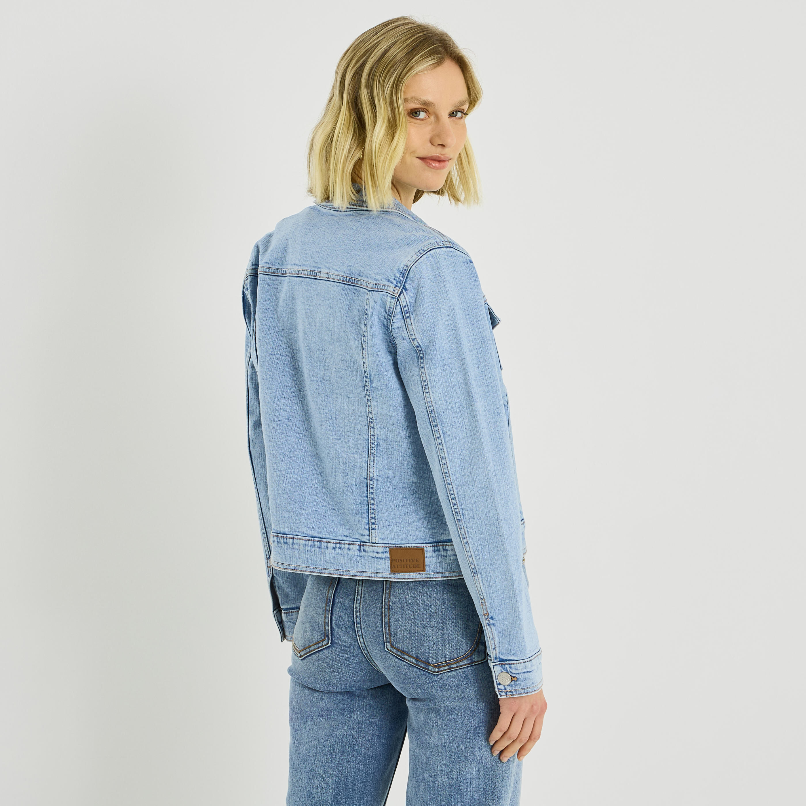 Veste en jean femme