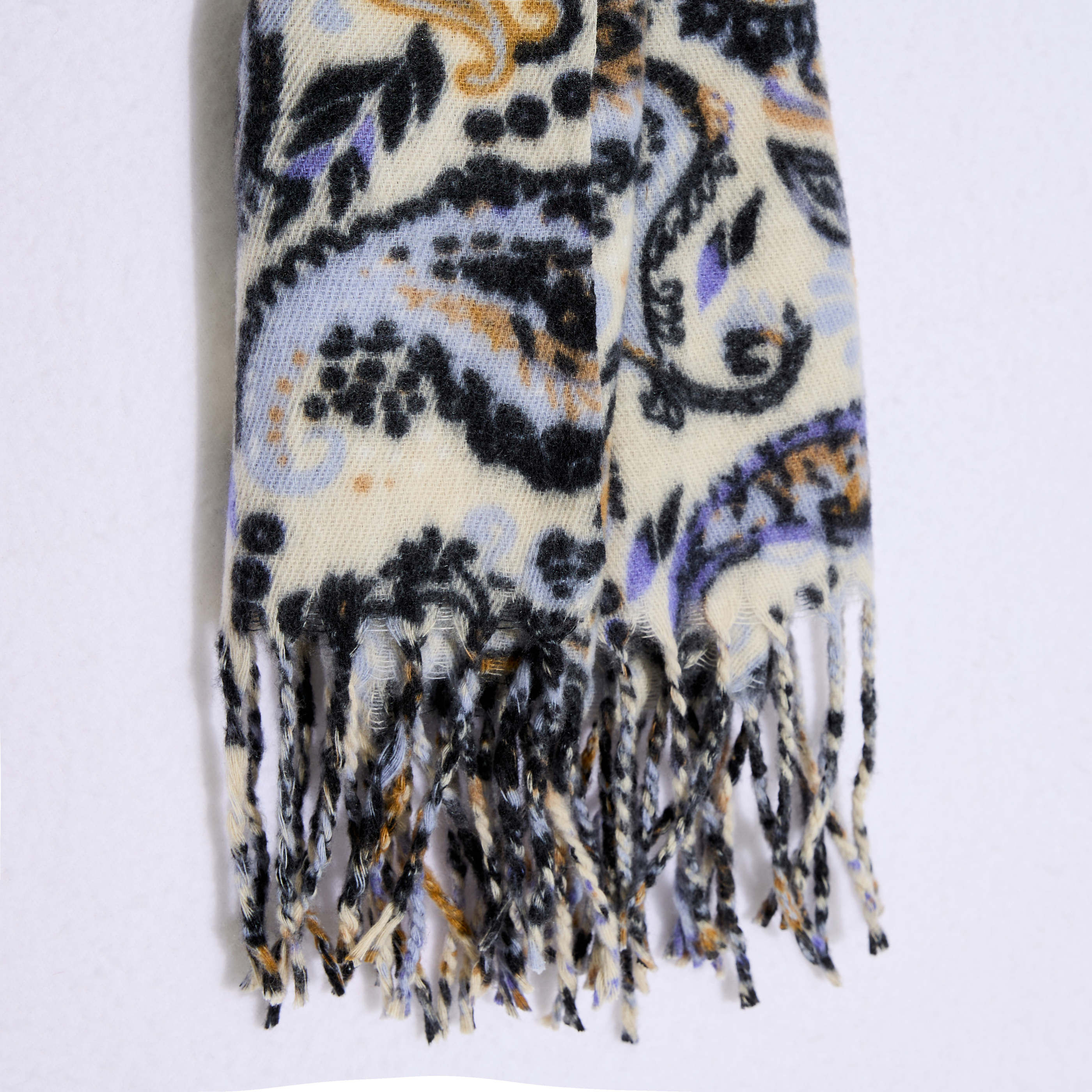 &Eacute;charpe chaude motif cachemire femme