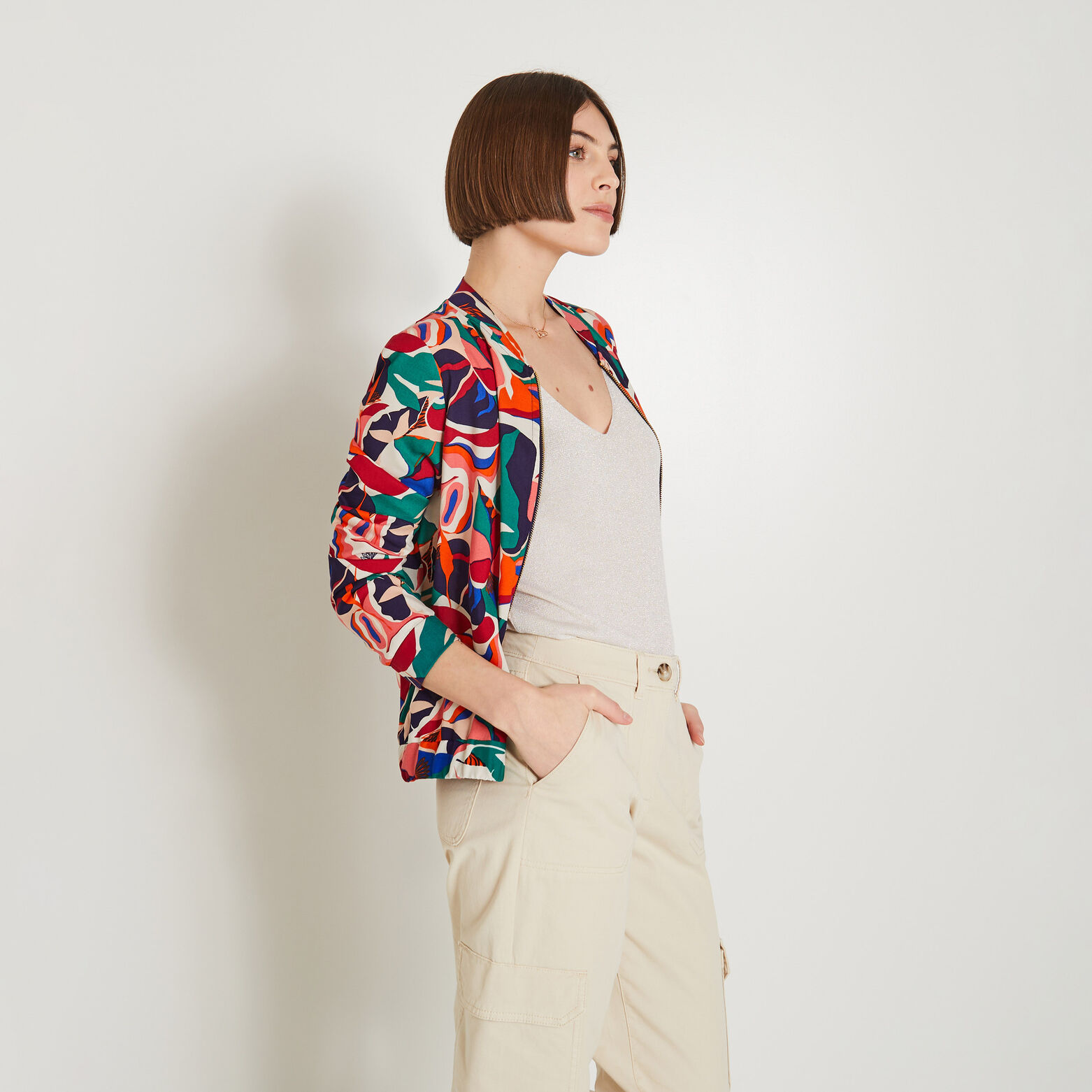 Veste bomber femme