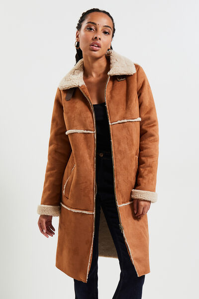Manteau long femme