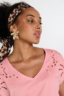 Tshirt ajouré femme