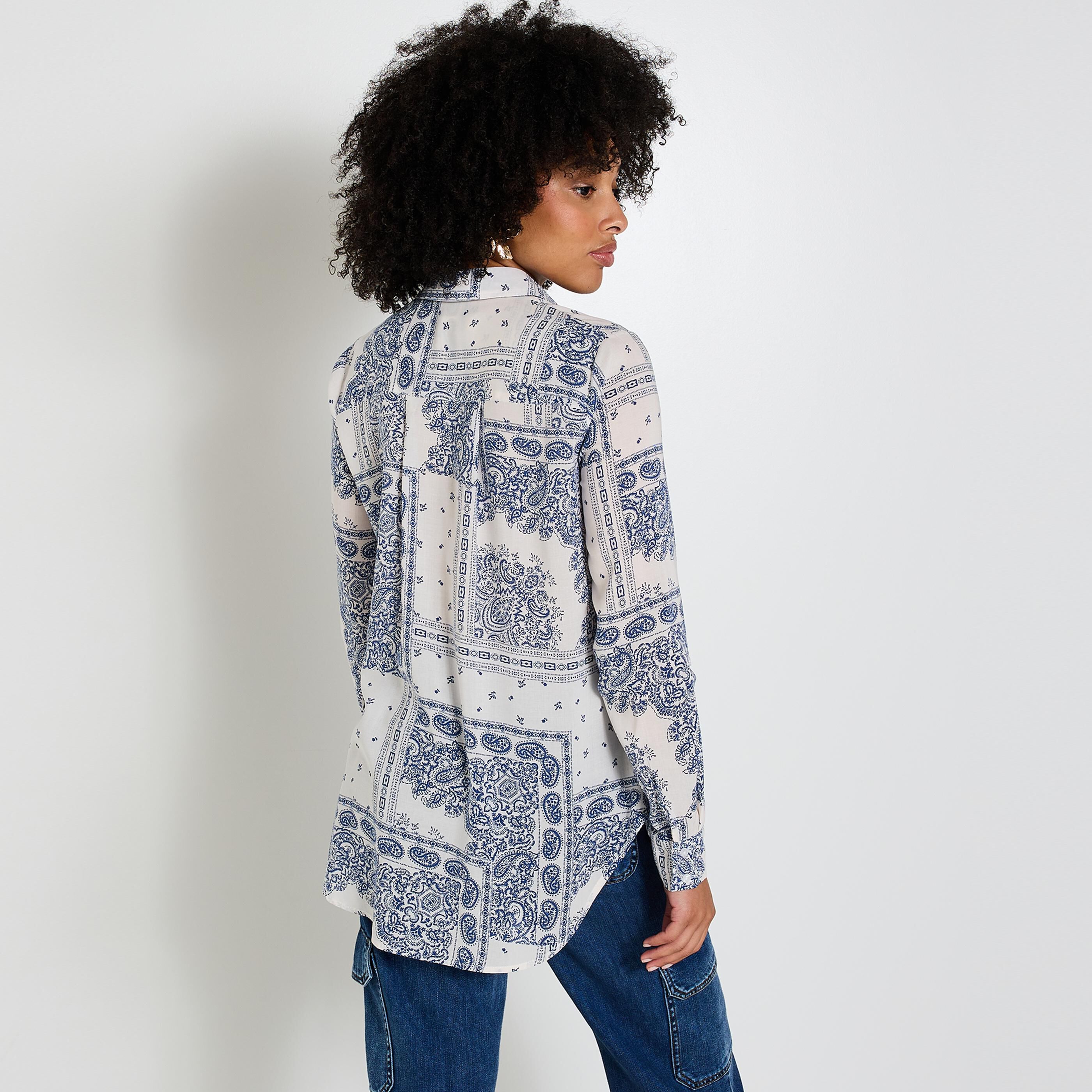 Tunique imprim&eacute;e femme