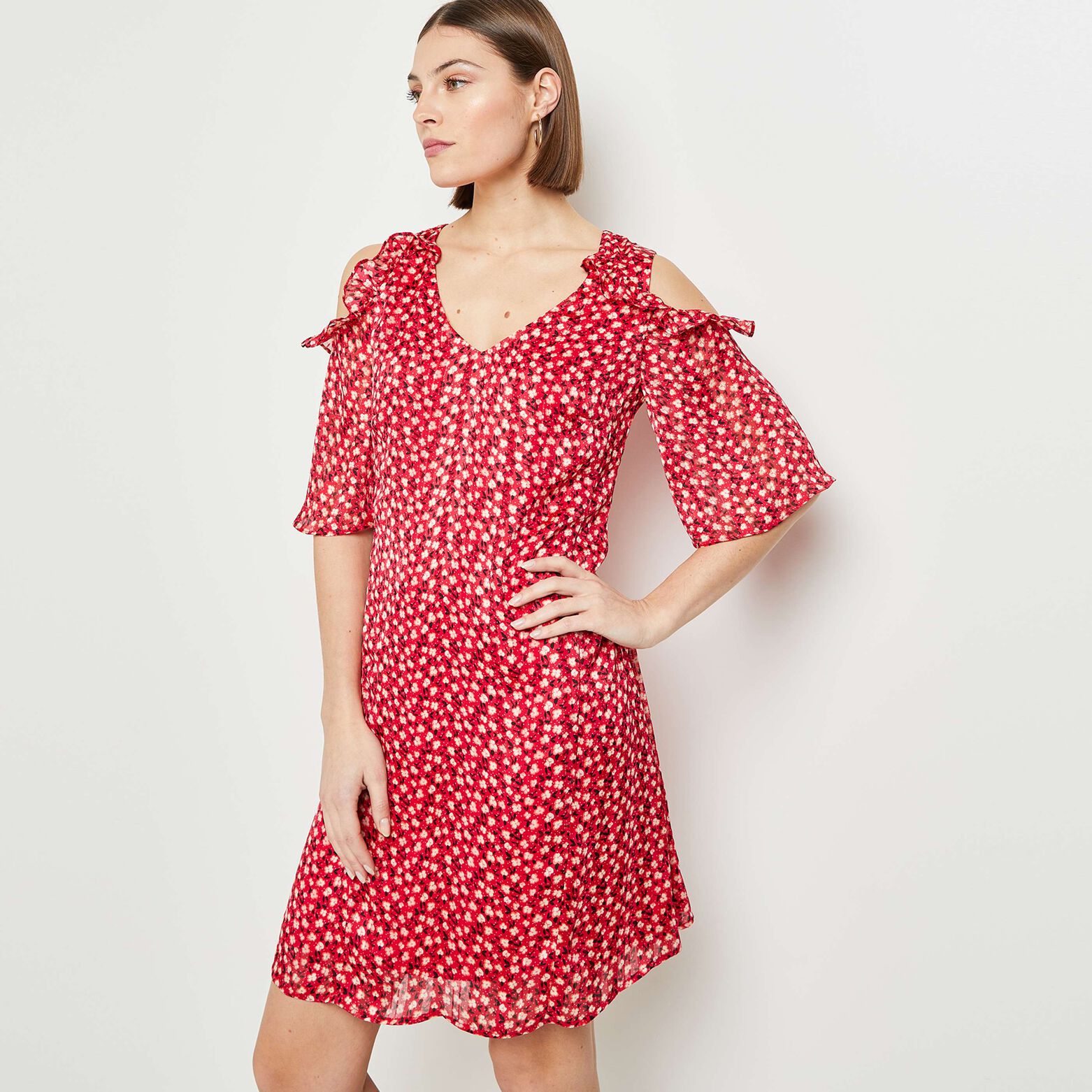 Robe imprimée femme