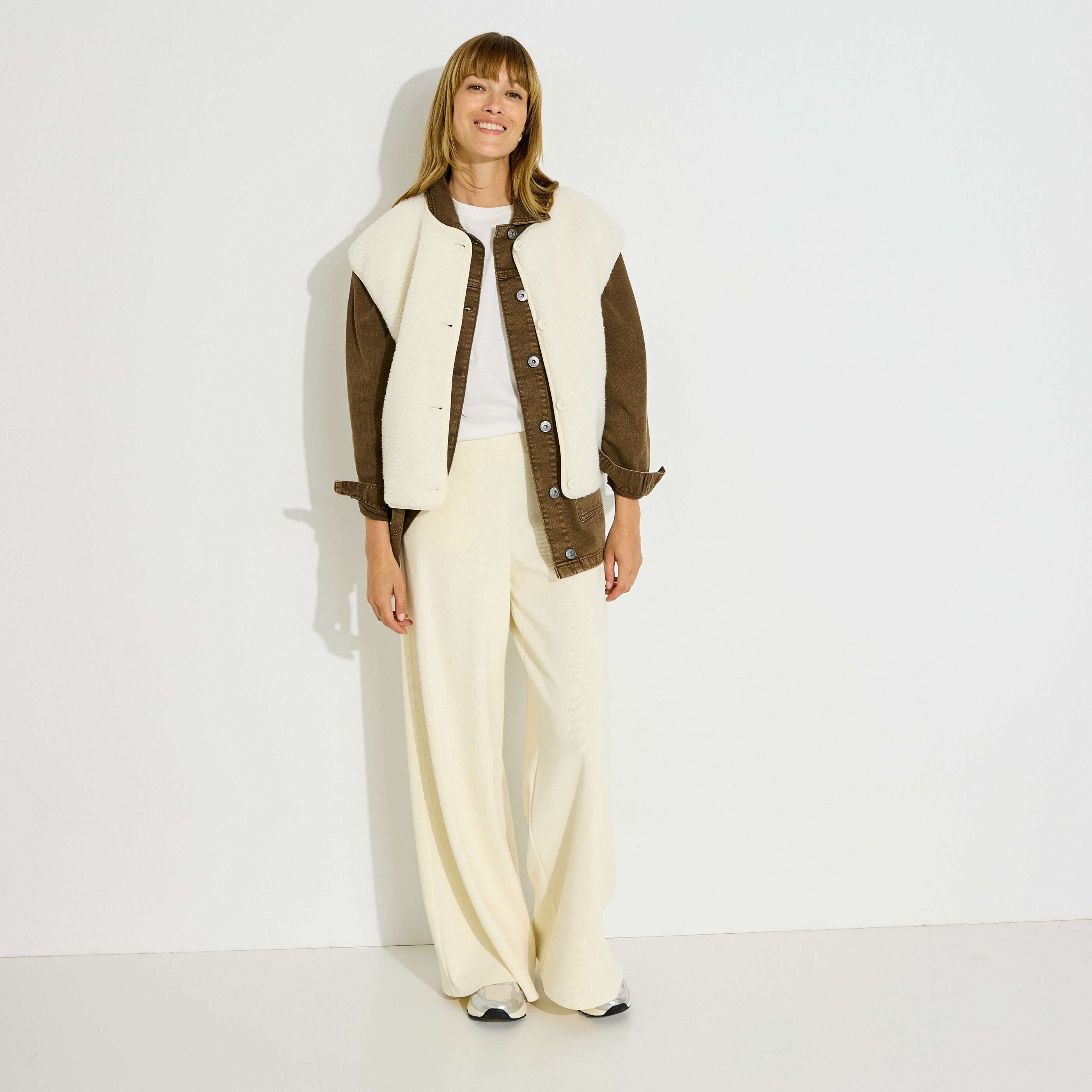 Gilet sans manches femme