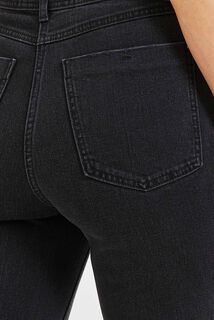 Jeans mum taille haute