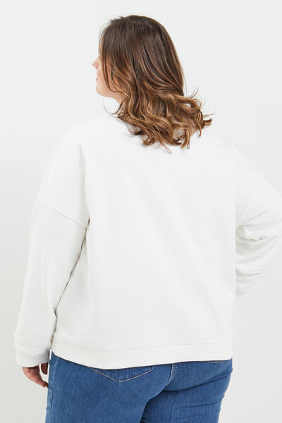 Sweat message femme