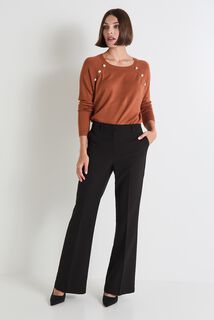 Pull col rond femme