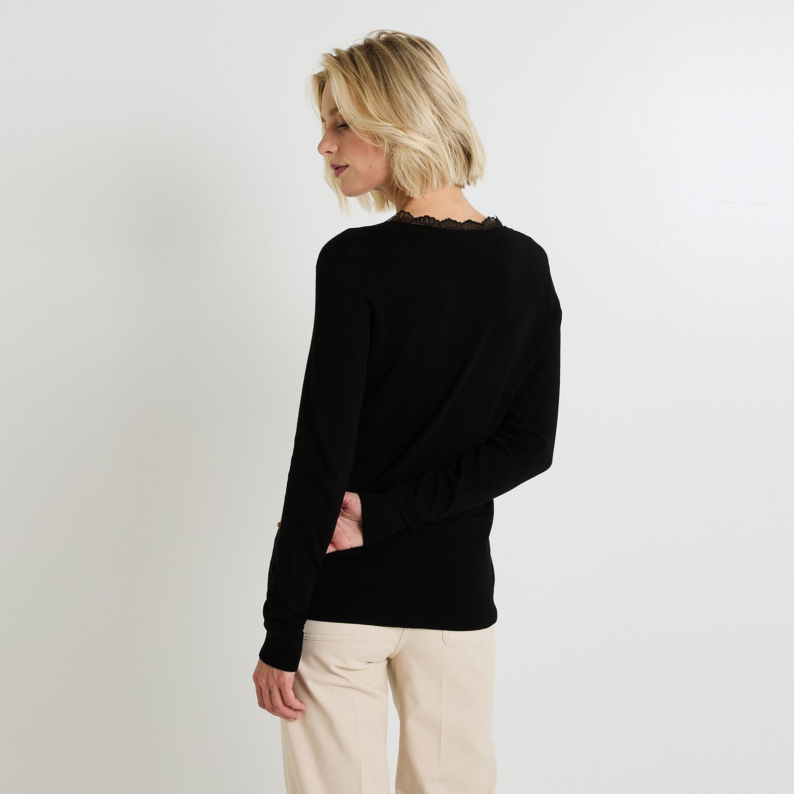 Gilet basic femme