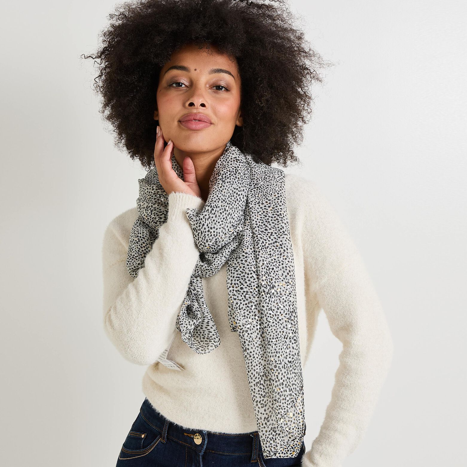 Etole longue voile femme