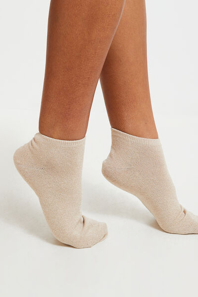 Lots de 2 paires de socquettes femme