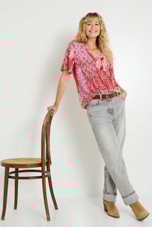 Blouse imprimée femme