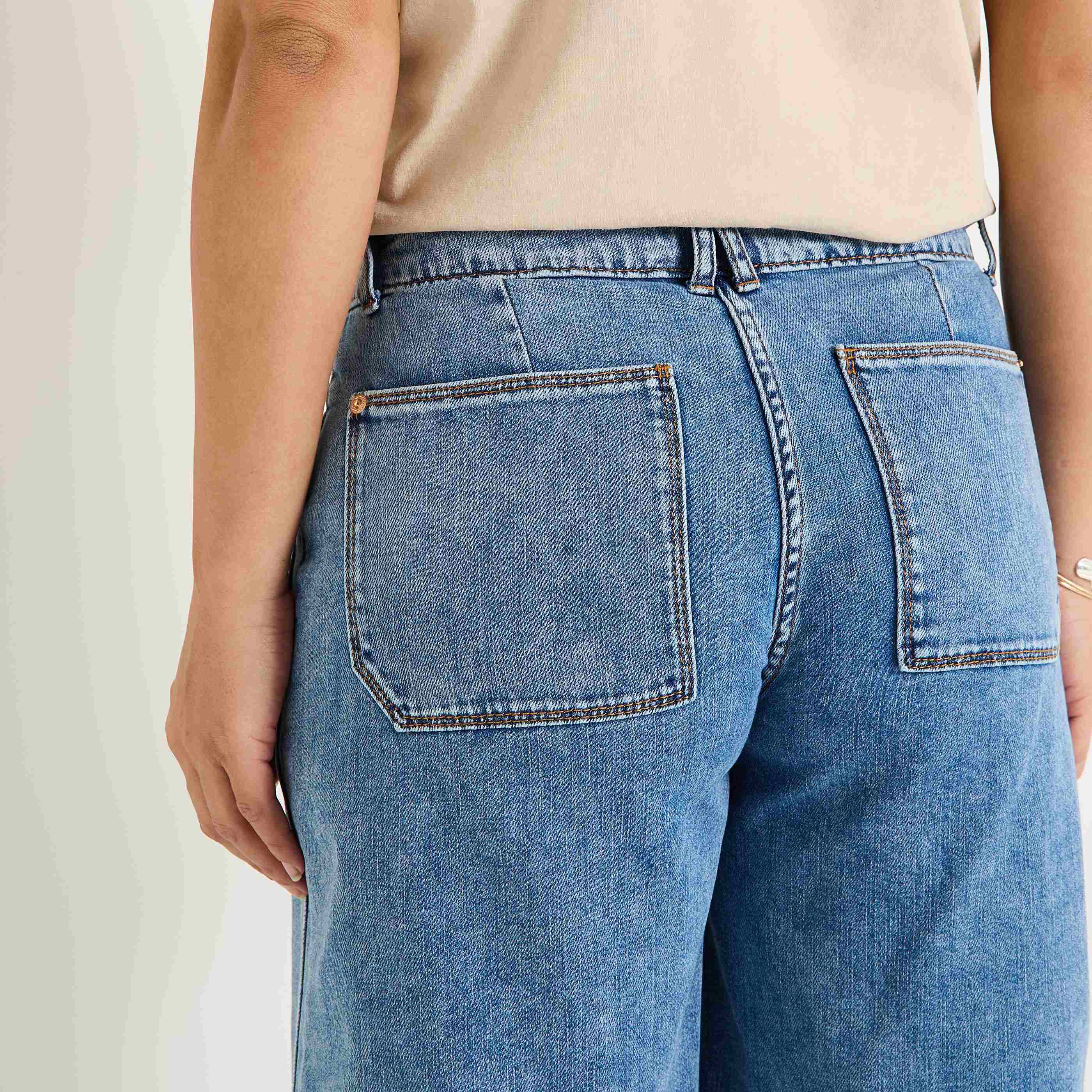 Bermuda en jean femme