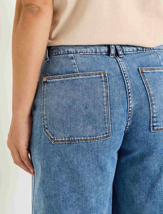 Bermuda en jean femme