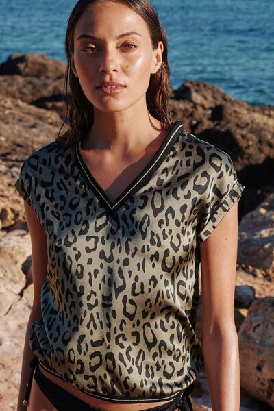 Blouse imprimée femme