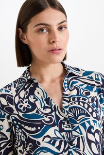 Robe col chemise femme