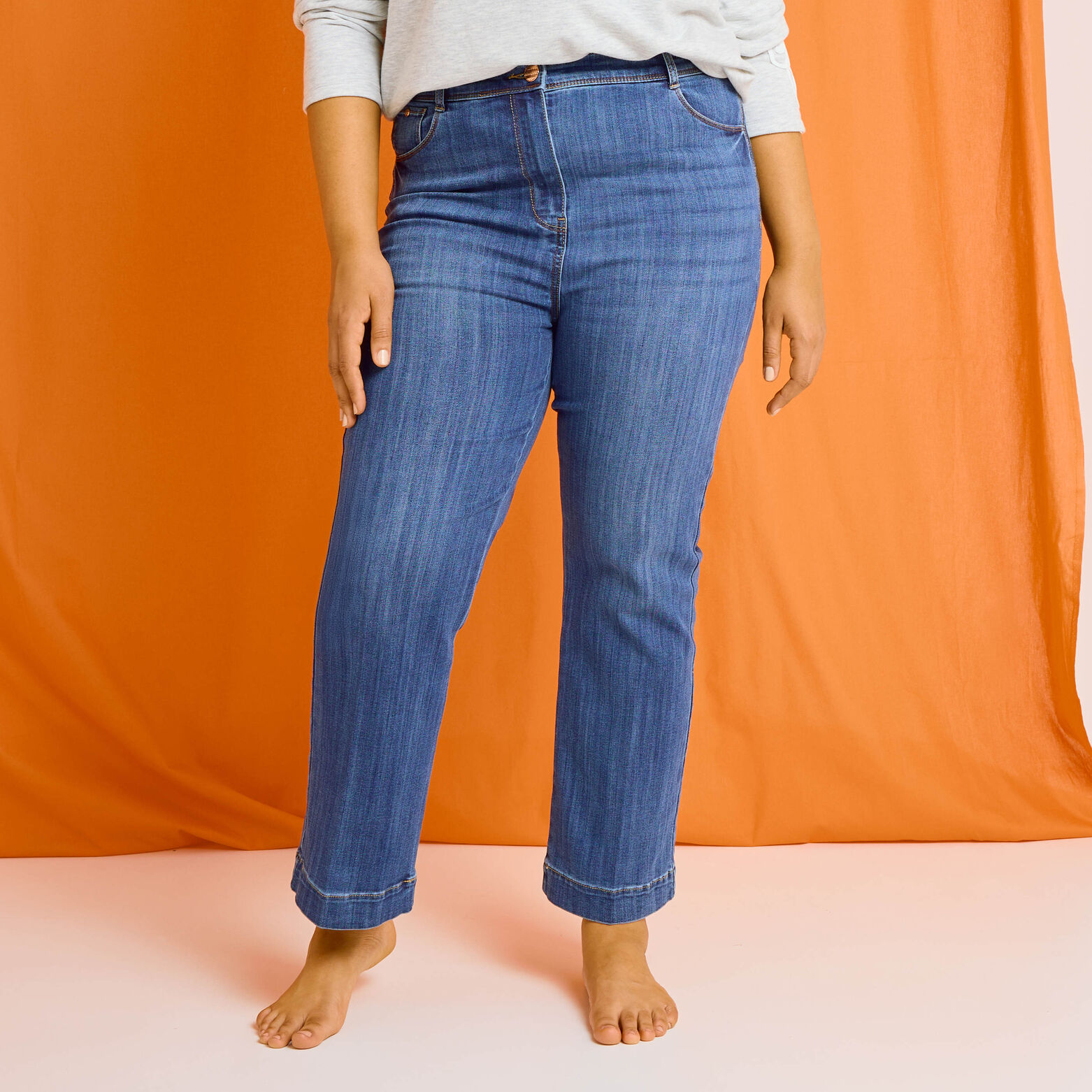 Jean raccourci TROPEZ RB02 femme