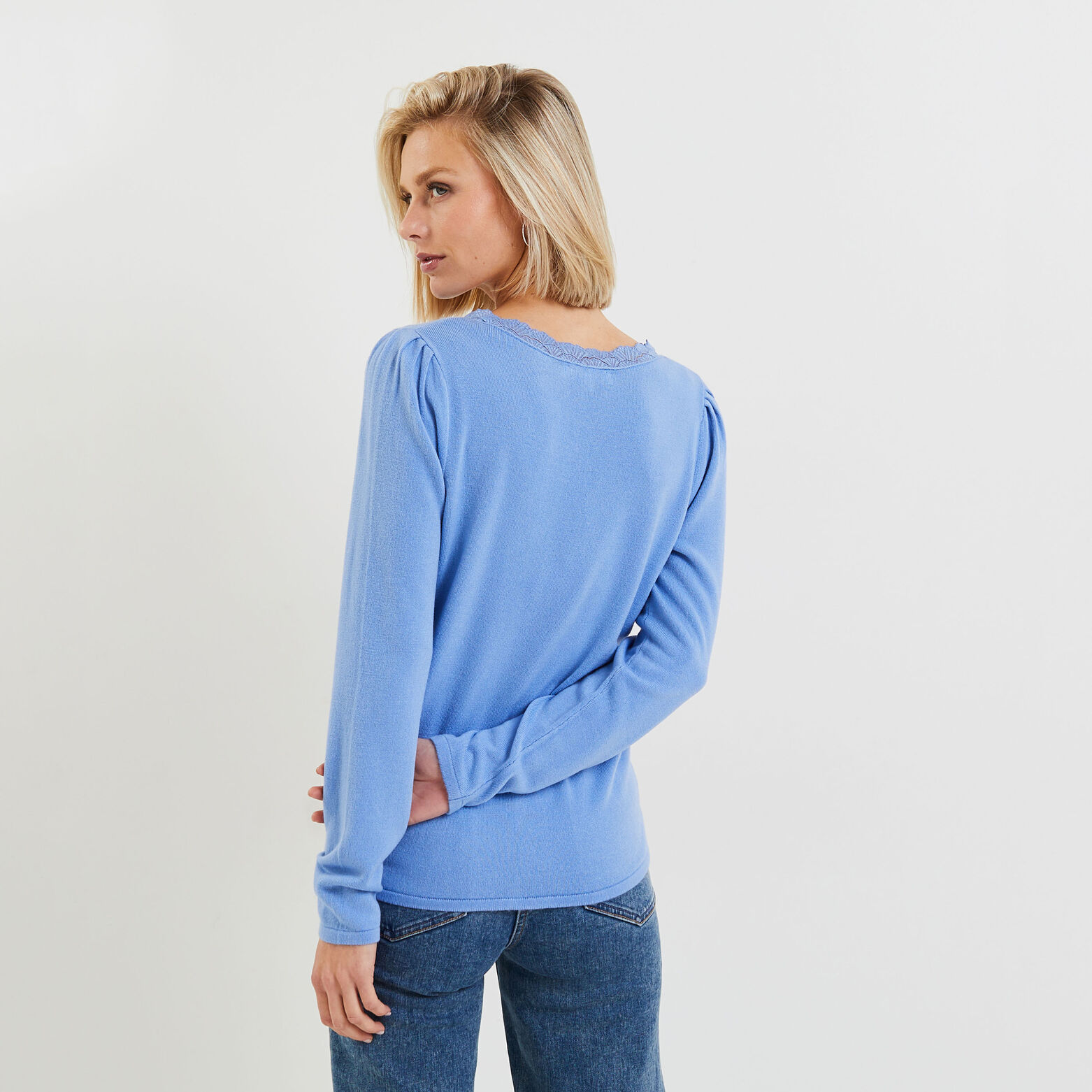 Pull fin femme