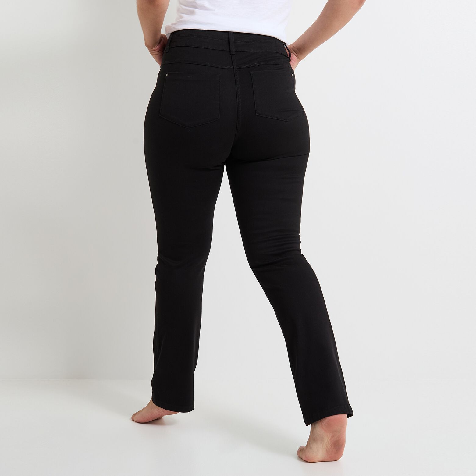 Jean droit taille haute ROME femme