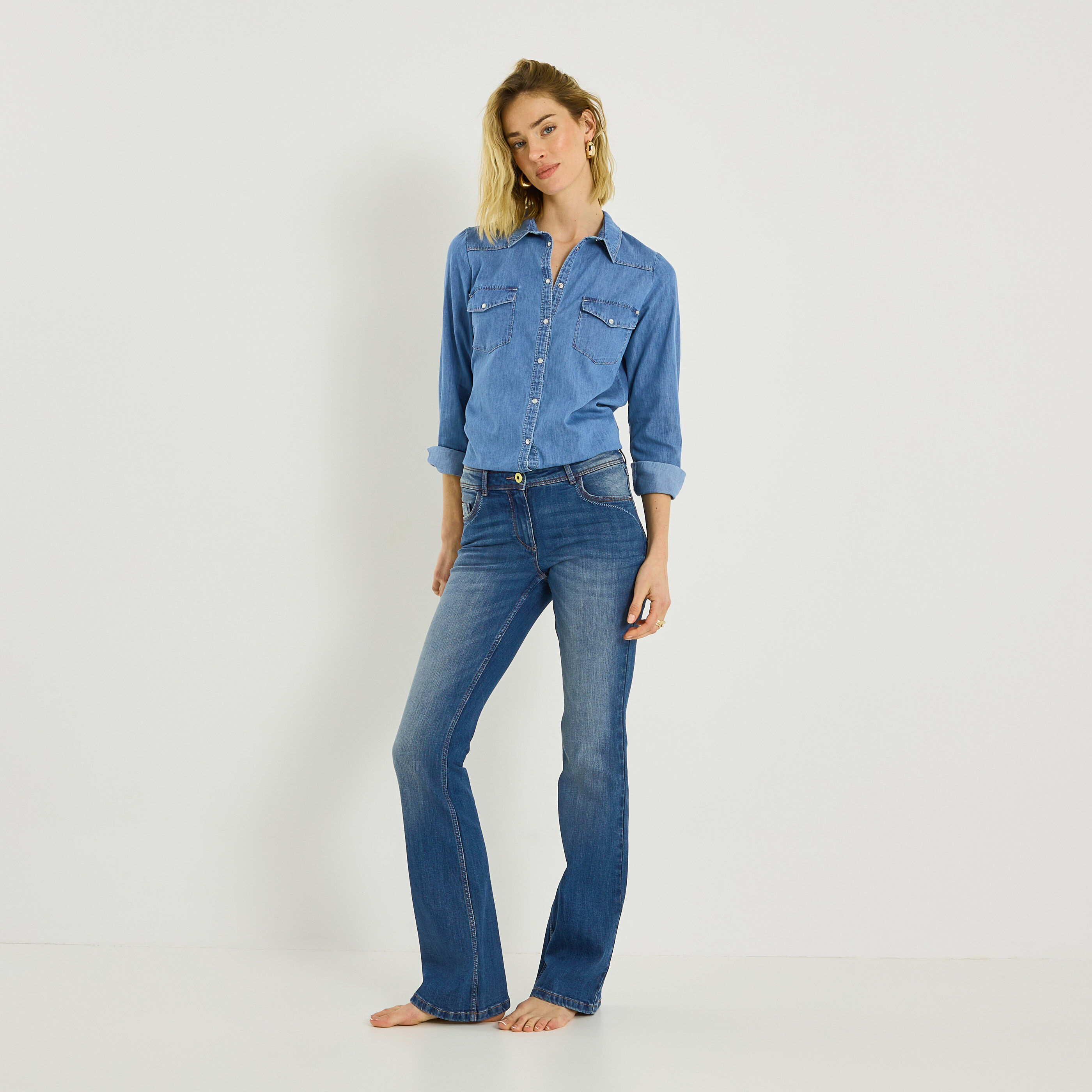 Jean bootcut TALL TBALI B01 femme