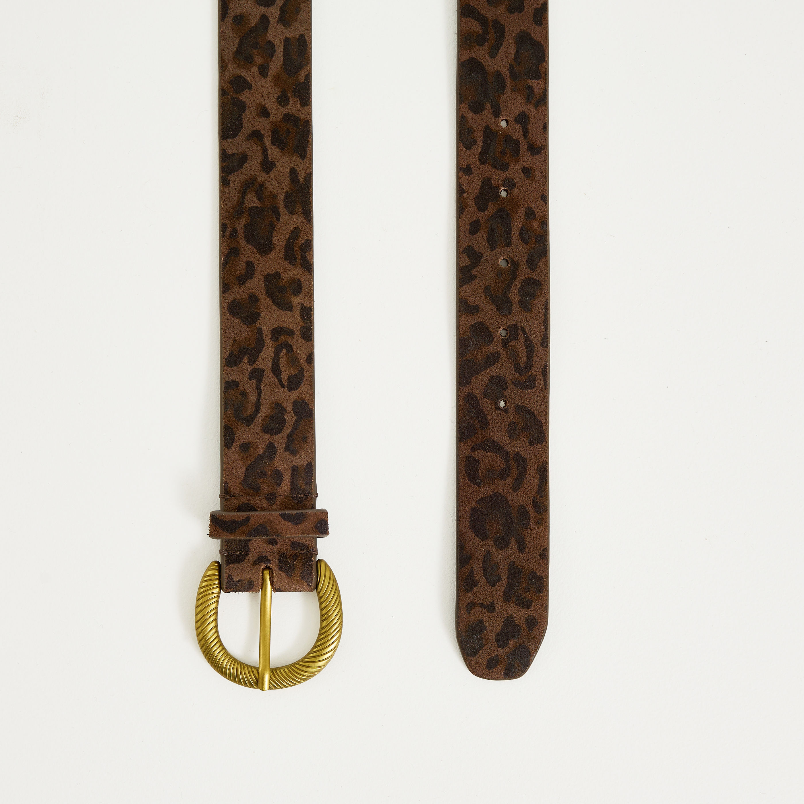 Ceinture cro&ucirc;te de cuir femme