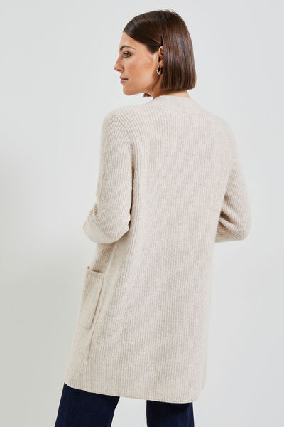 Gilet long femme