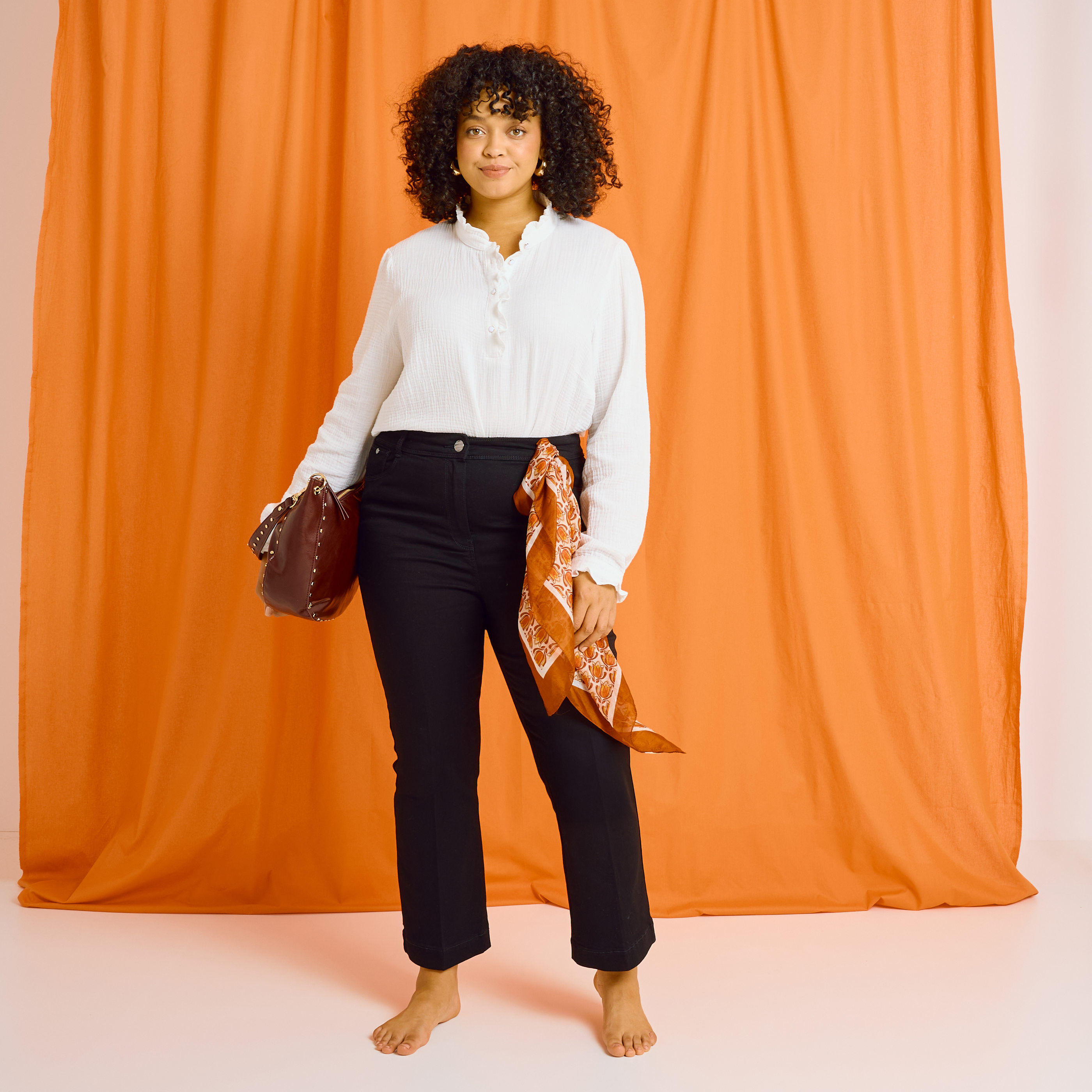 Jean raccourci TROPEZ RB02 femme