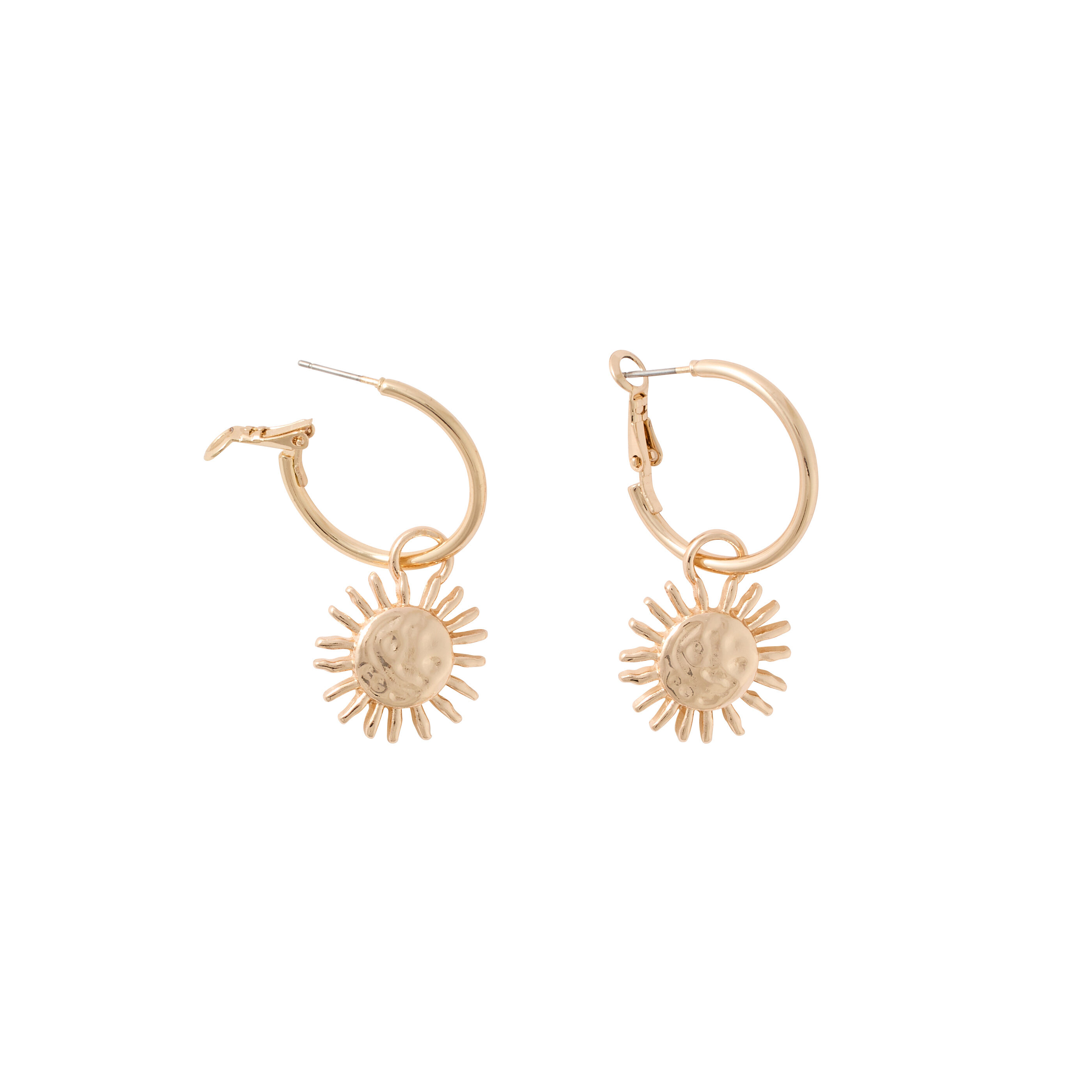 Cr&eacute;oles pendentif soleil