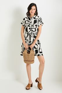 Robe imprimée femme