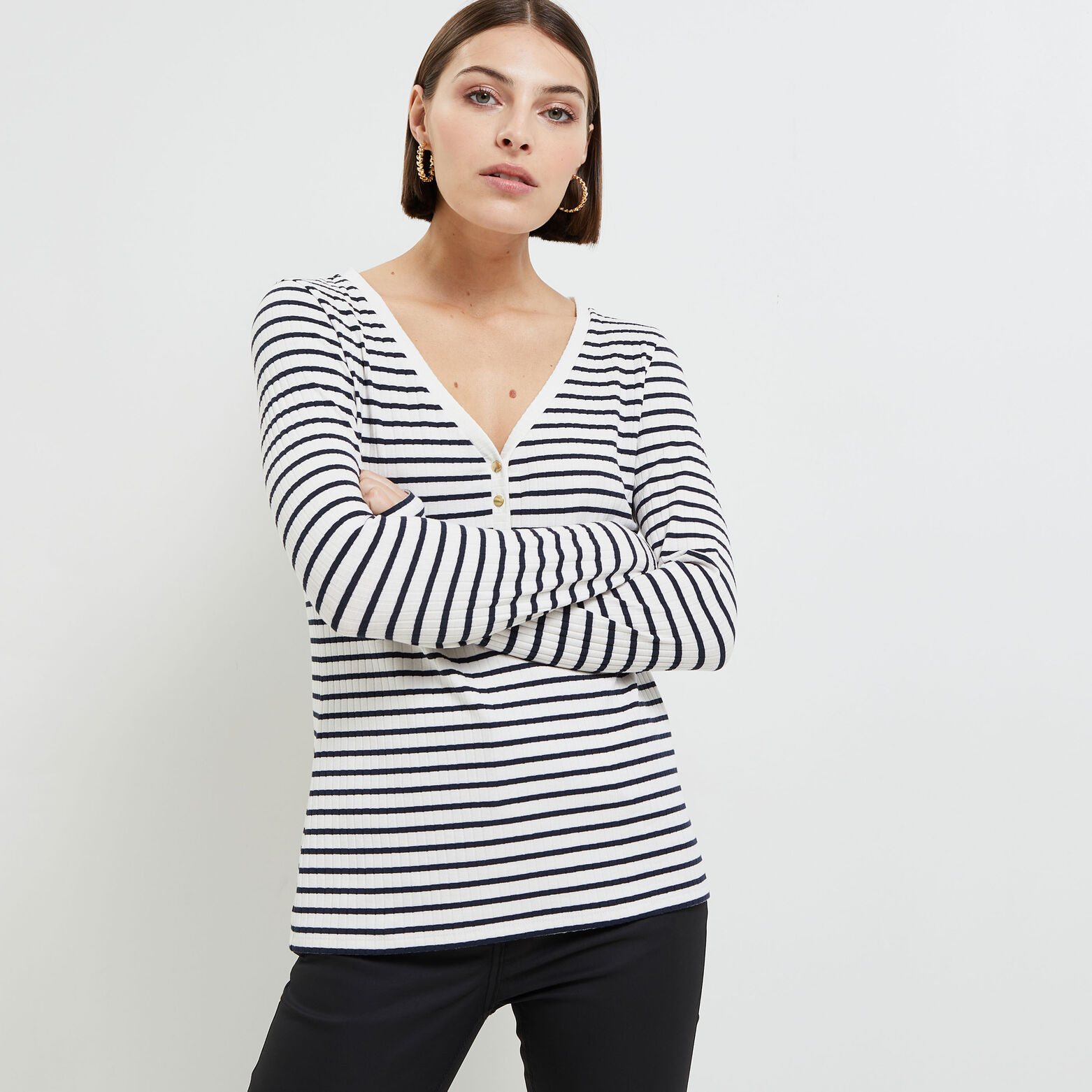 Tshirt rayé femme