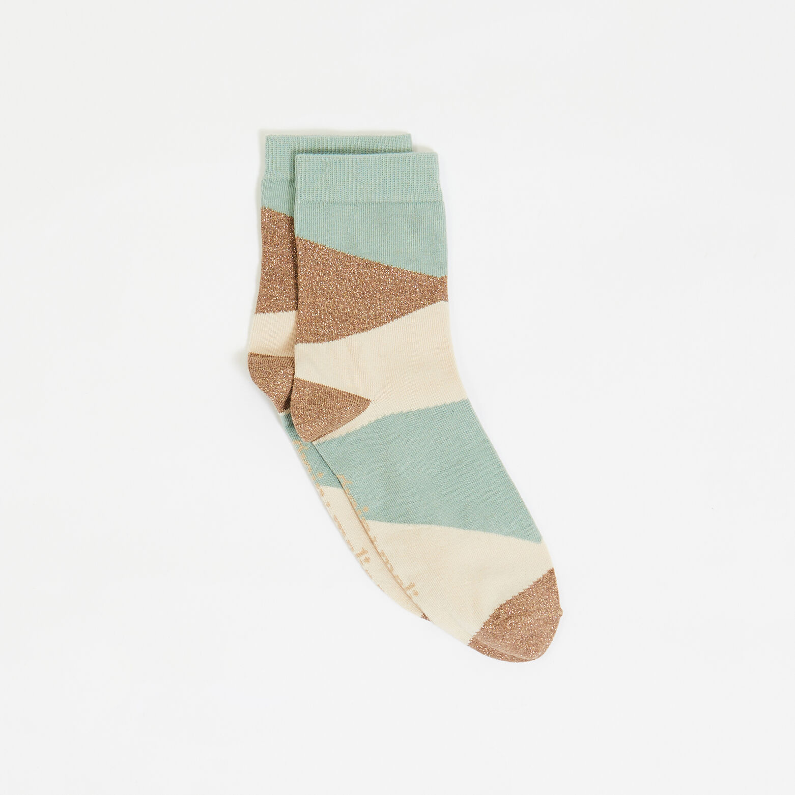 Chaussettes color block femme
