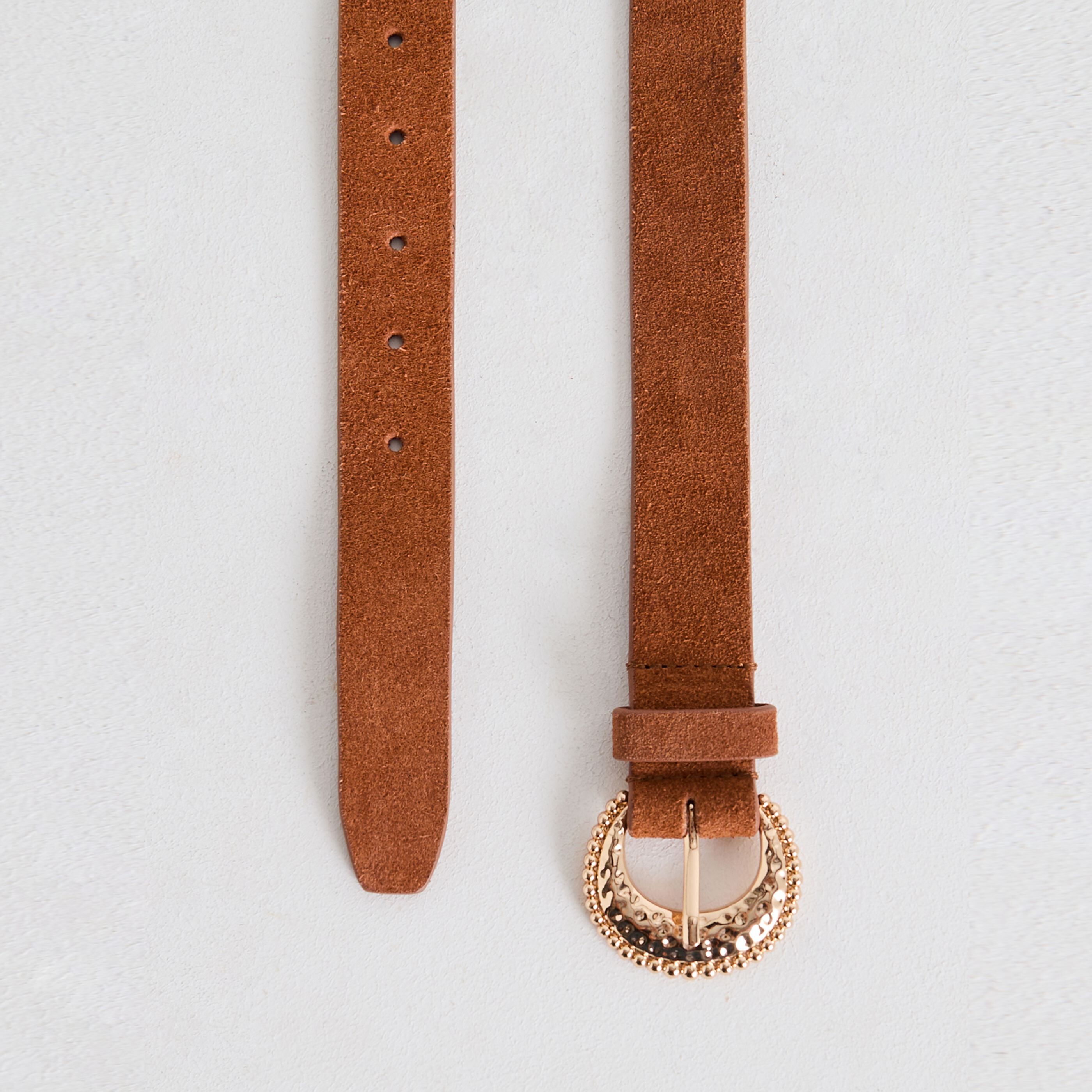 Ceinture croute de cuir femme shop