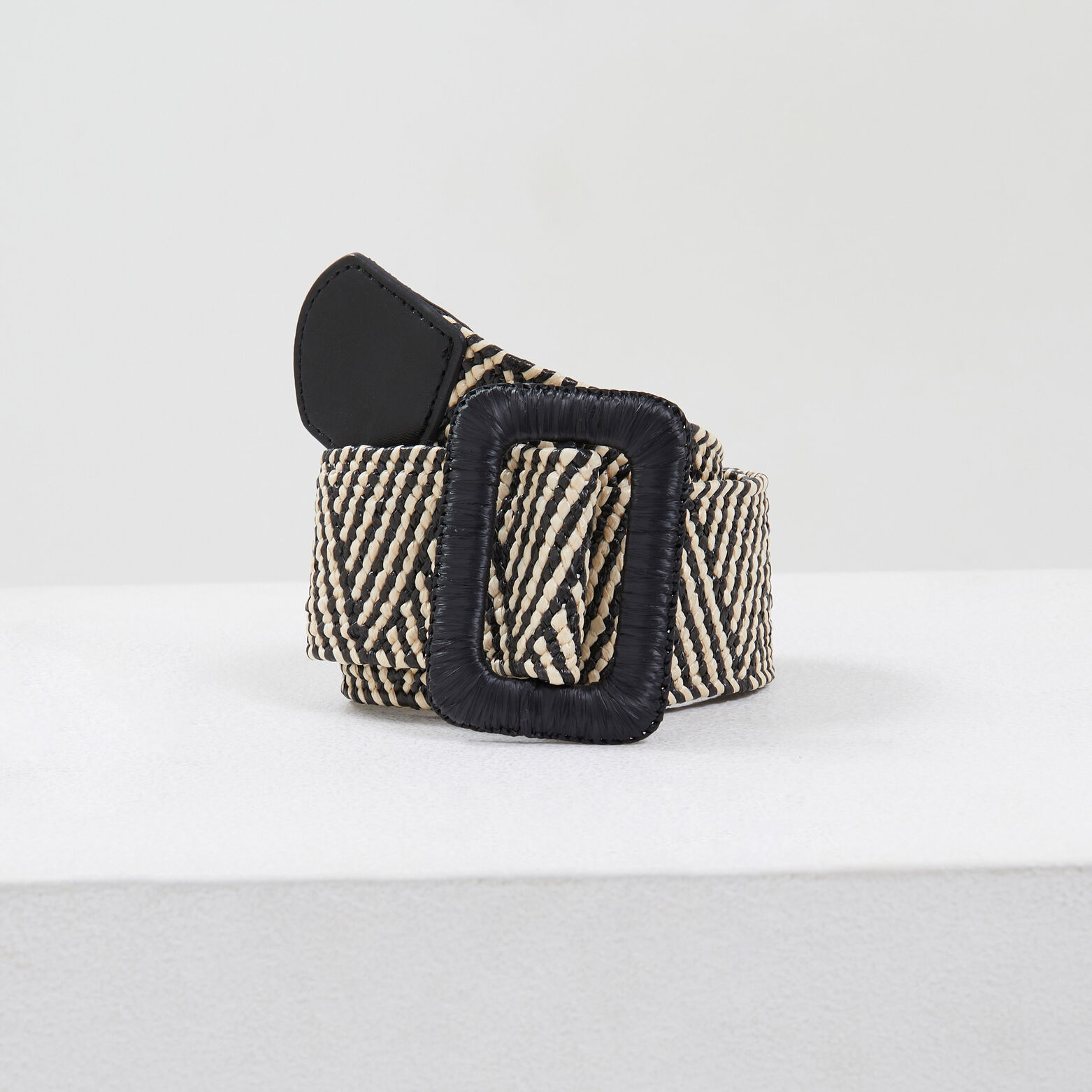 Ceinture large élastiquée femme