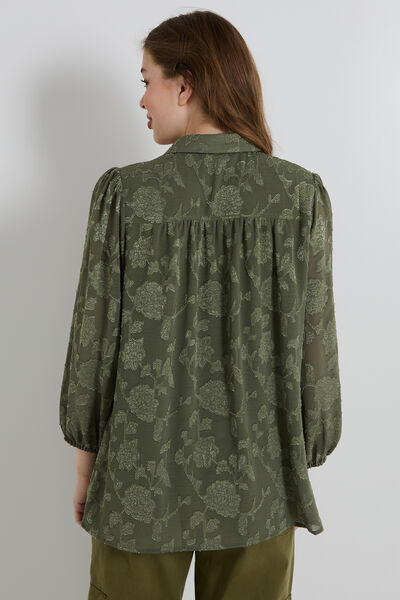 Blouse manches longues femme