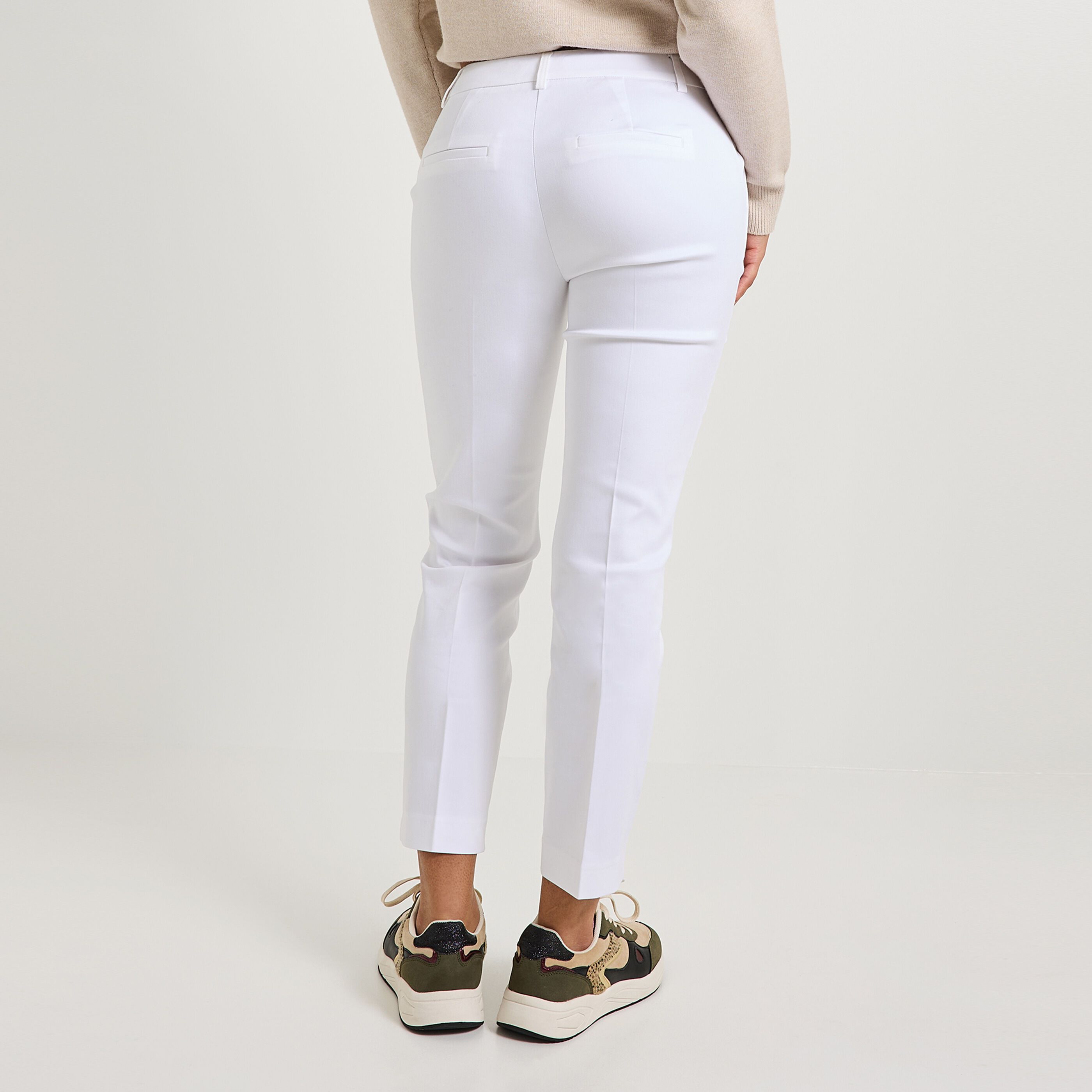 Pantalon cigarette femme