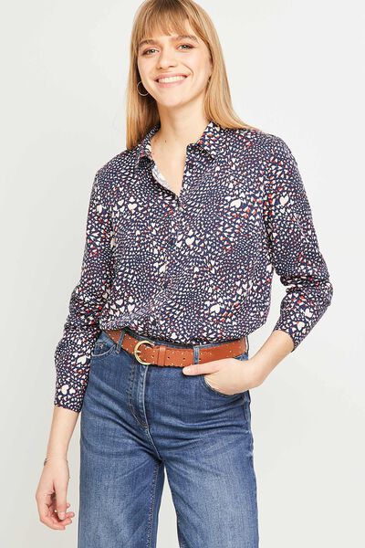 Chemisier imprimé femme