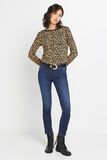 T-shirt col bateau femme
