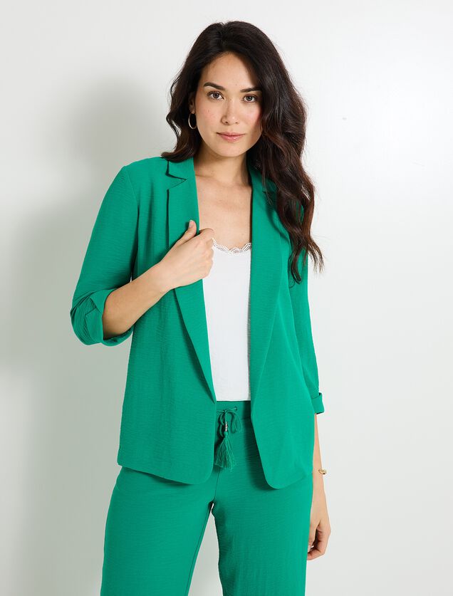 Veste blazer fluide femme