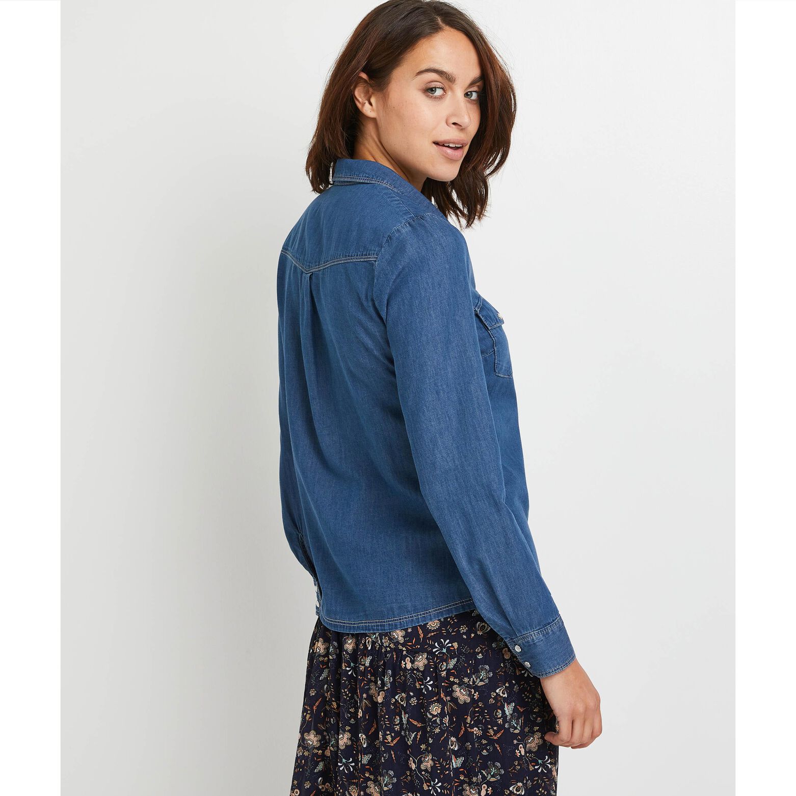Chemise en jean femme