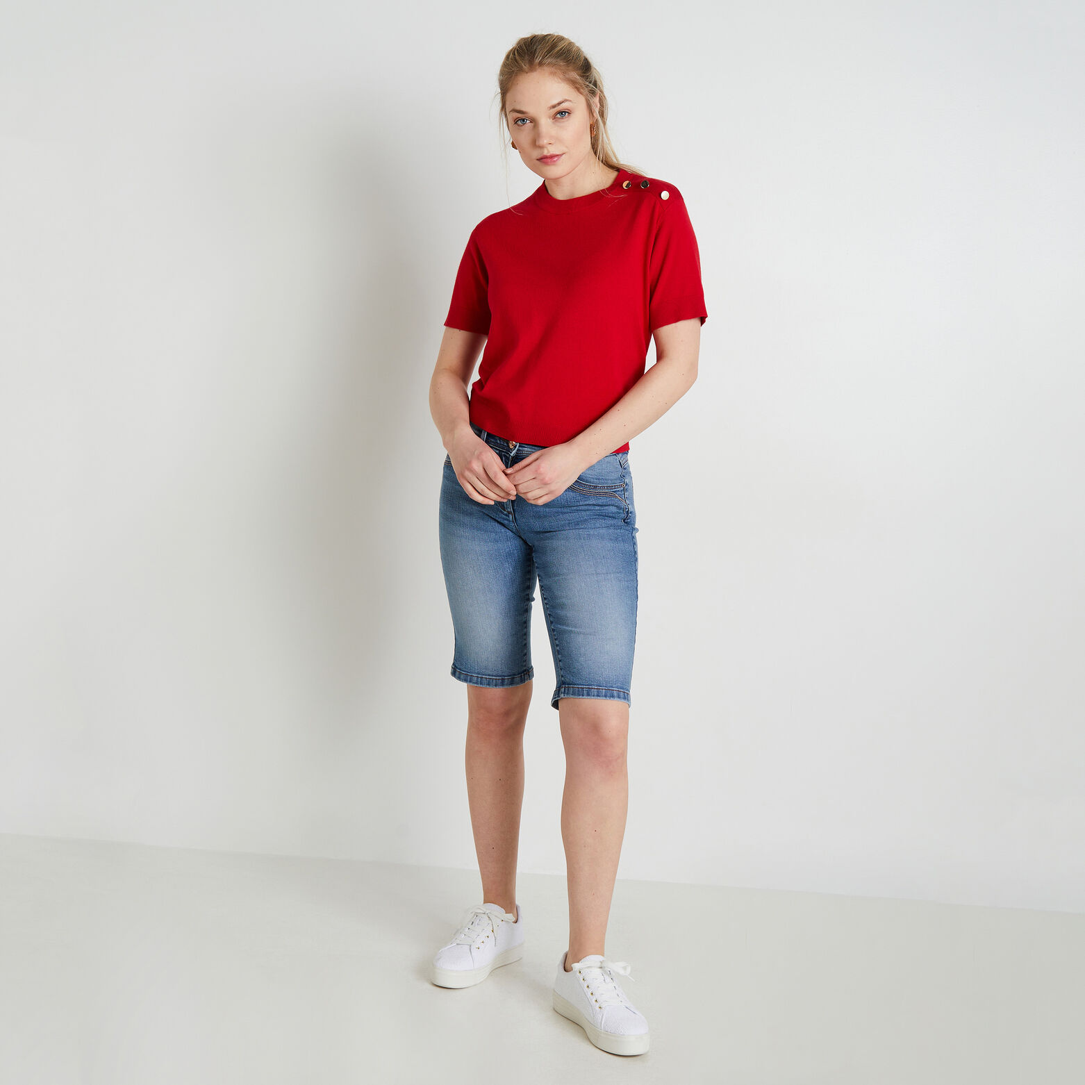 Bermuda jean ELDORADO femme