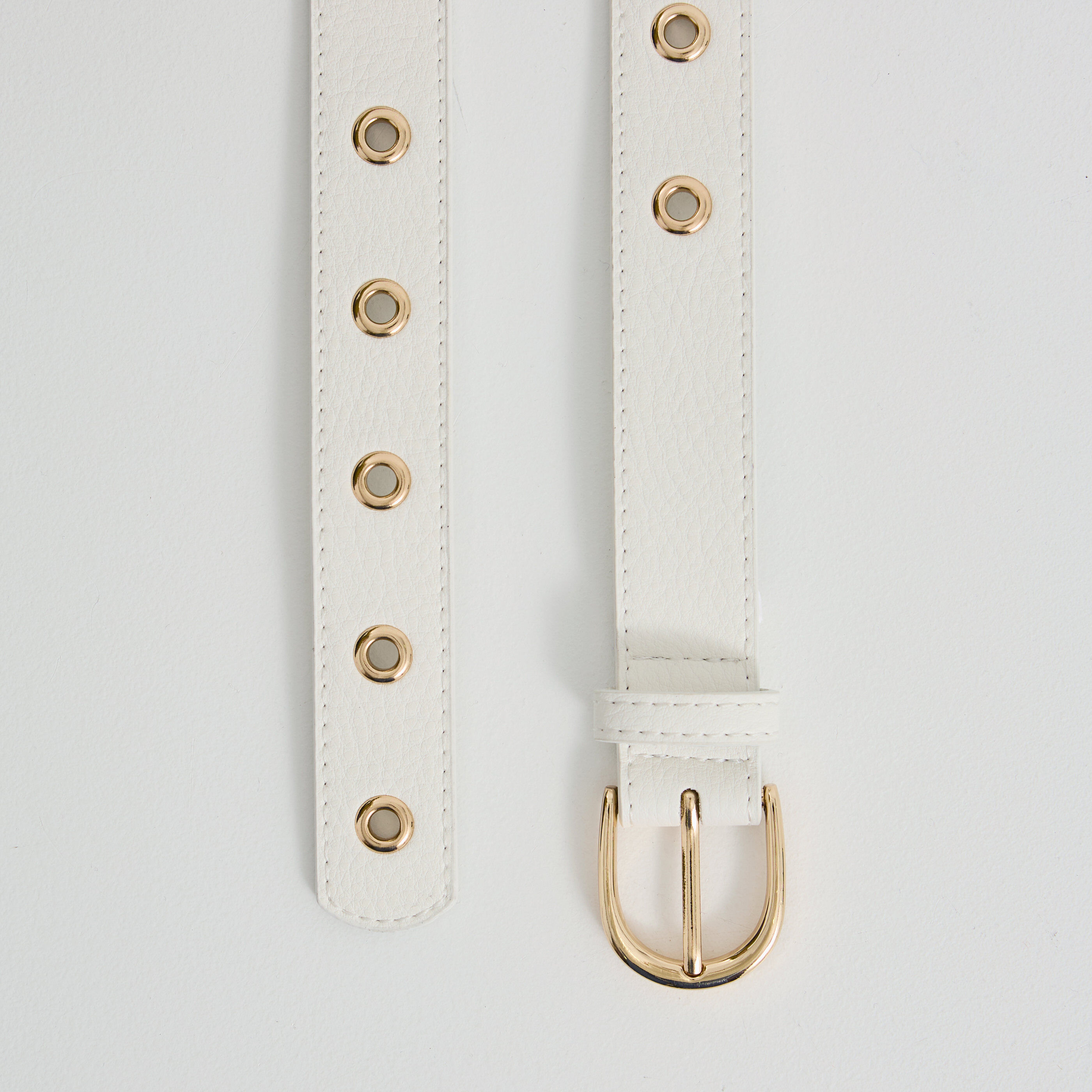 Ceinture iris&eacute;e avec &oelig;illets femme