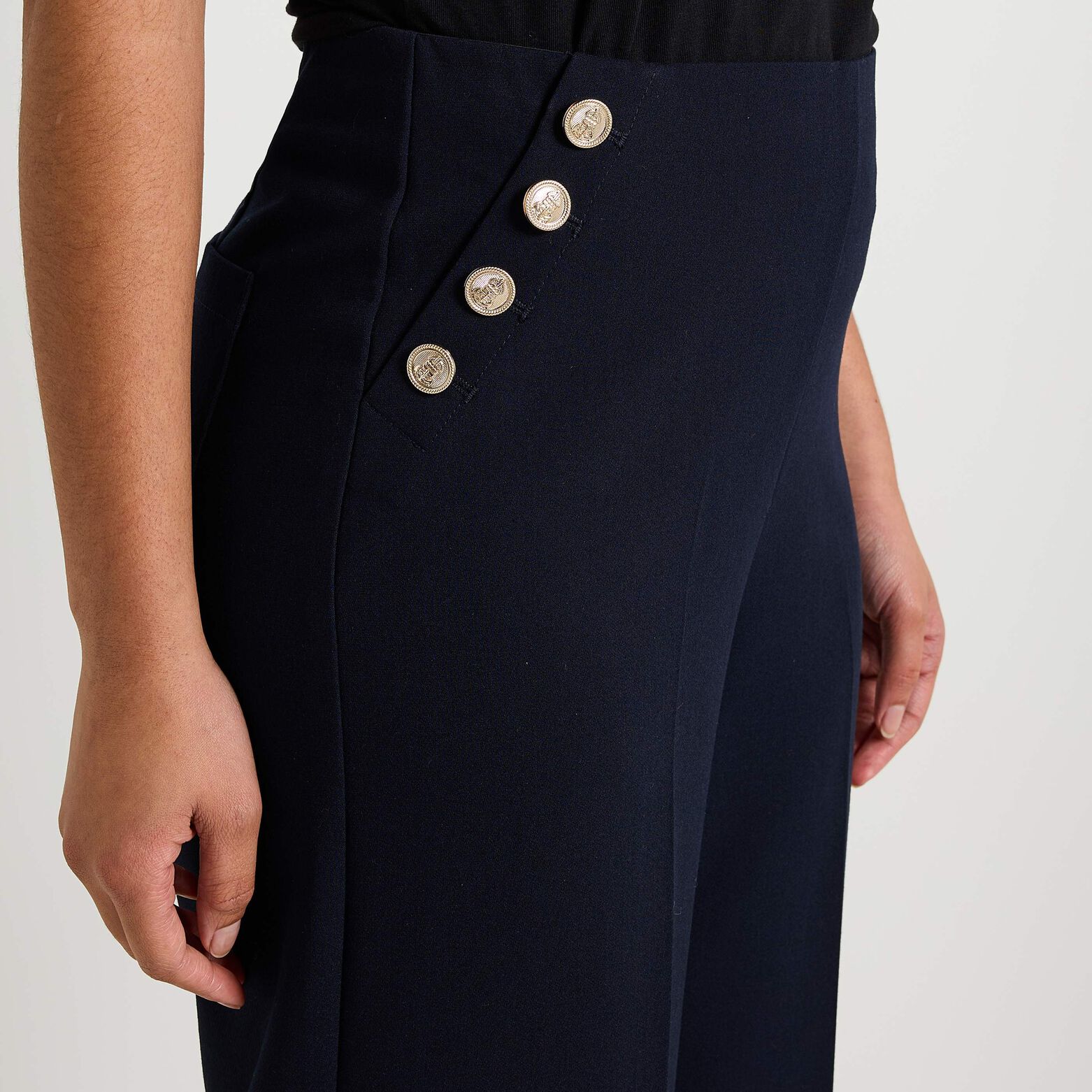 Pantalon large femme