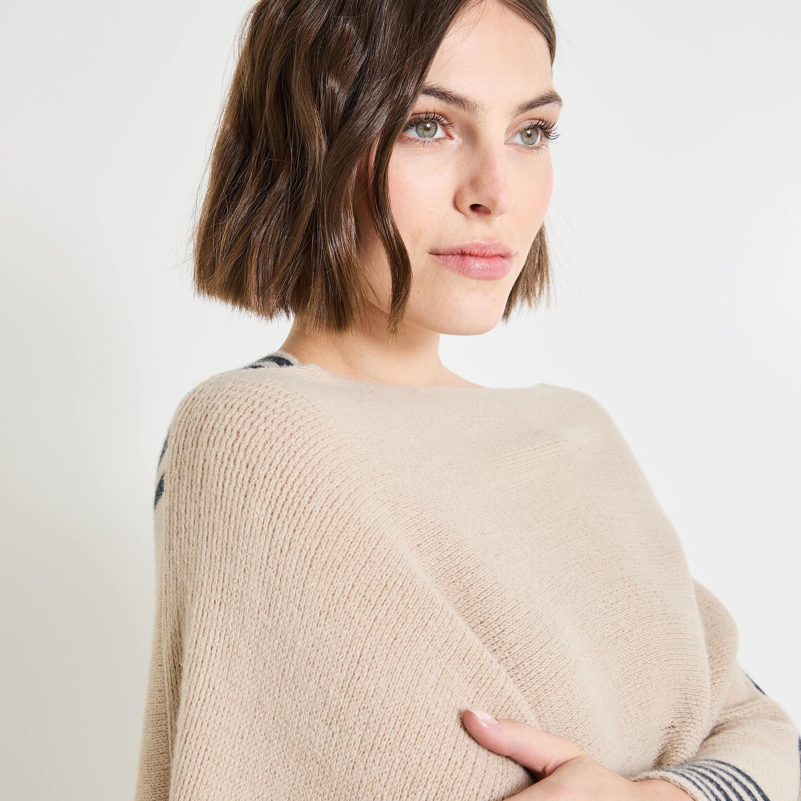 Poncho femme
