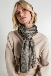 Étole brillante femme