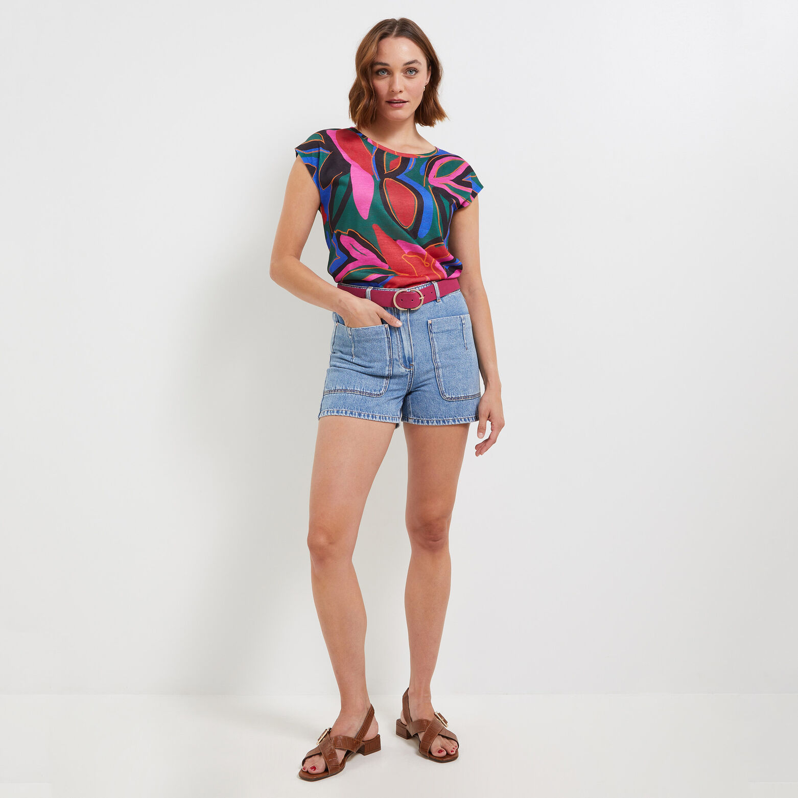 T-shirt manches courtes femme