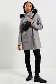 Manteau duffle coat femme