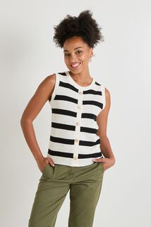 Débardeur rayé femme